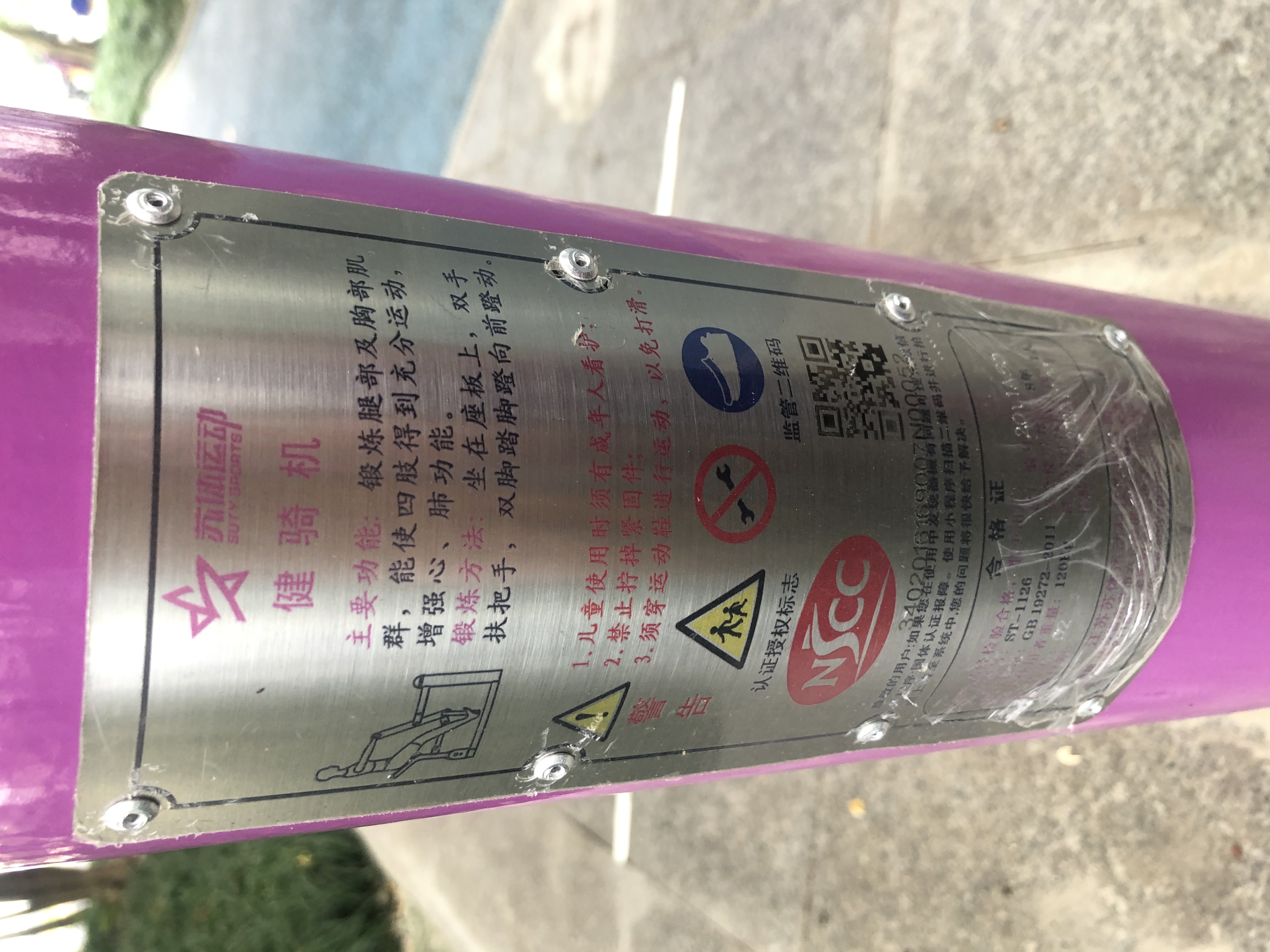 雙位健騎機