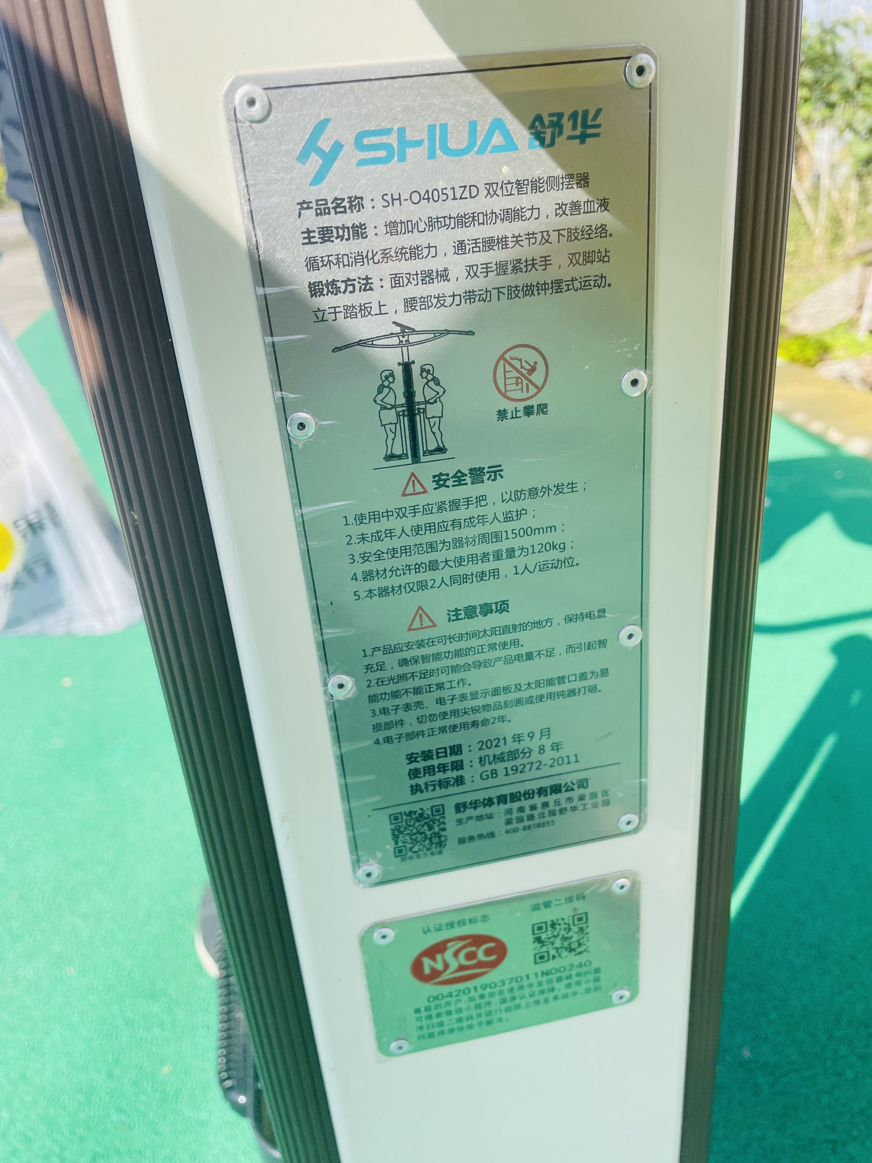 双位智能侧摆器